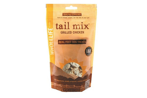 Grilled Chicken Patties: Tail Mix