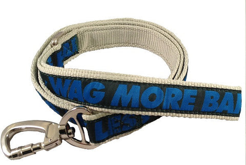 Logo Leashes: Blue/Navy