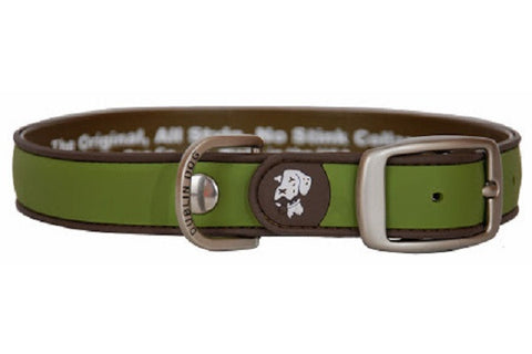 All Style No Stink Collar: Olive & Brown