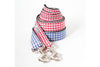 Gingham Leash: Red or Blue