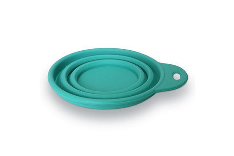 Collapsible Travel Bowl: Melon Green