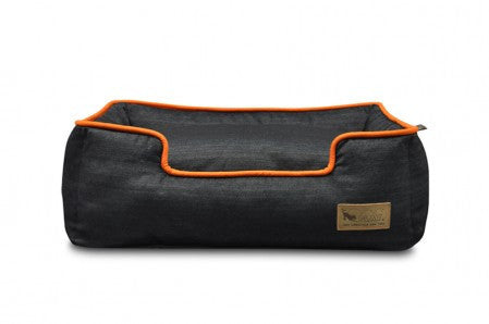 Urban Denim Lounge Bed: Medieval Blue/Mandarin