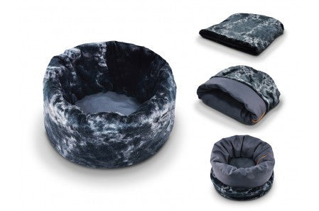 Snuggle Bed: Charcoal Gray