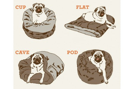 Snuggle Bed: Charcoal Gray